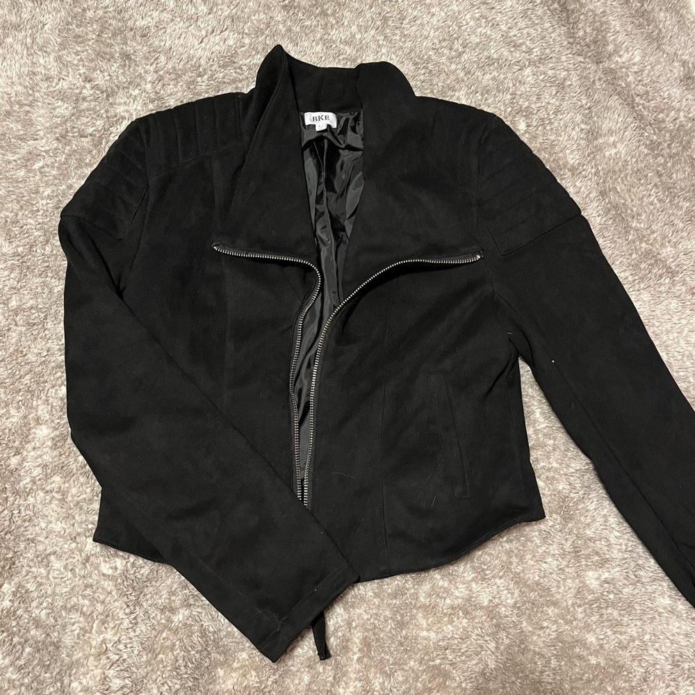 BKE Black Suede Jacket